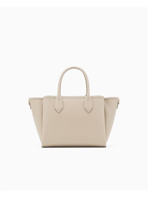 Medium shopper bag with palmellato finish Emporio Armani | EW002329 AF17799.M1345